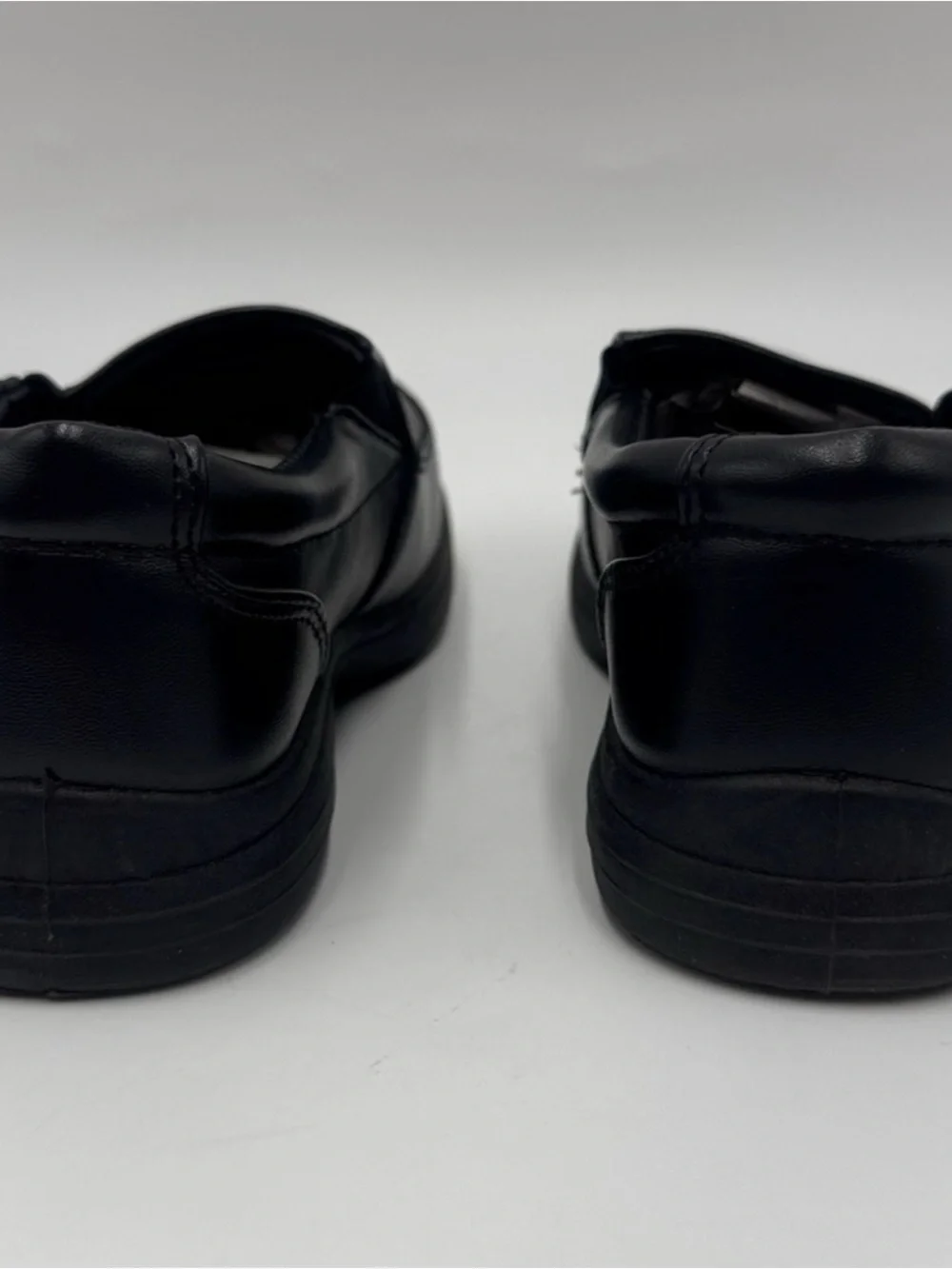 Kid’s Black Slip-On Shoes - Comfortable Loafers Size 11.5